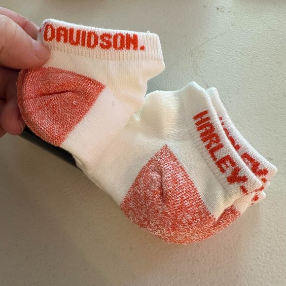 Harley-Davidson 4-pairs of All-Weather anklets socks Large     #8, S6 - Picture 5 of 6